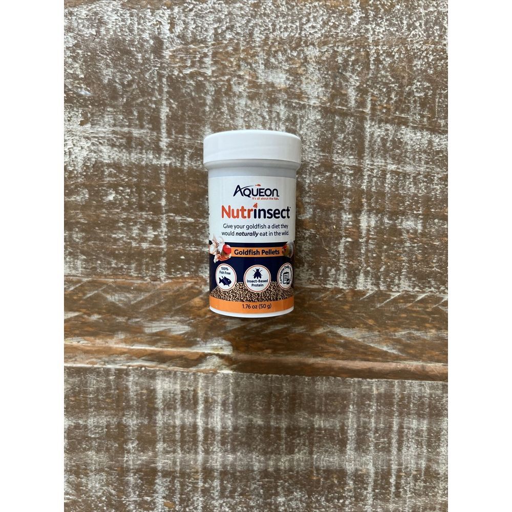 Aqueon Nutrinsect Goldfish‎ Pellets 1.76 Ounces (50g)